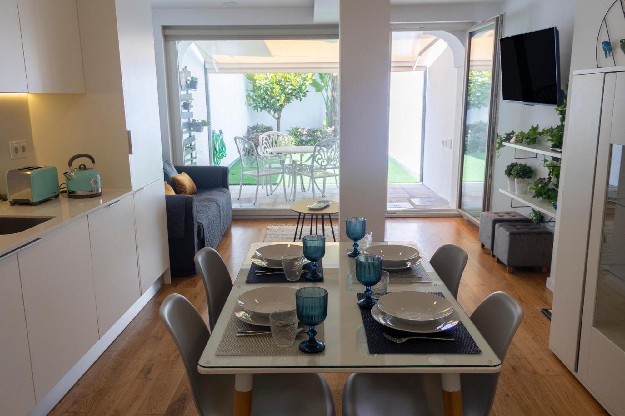 Casa Das Falcoeiras - Al Com Patio E Jardim Privados Aveiro Ngoại thất bức ảnh